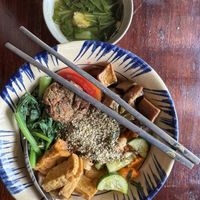   at Thong Dong Vegan Kitchen & Cafe in Lao Cai