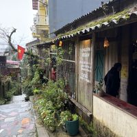 Downstairss  at Thong Dong Vegan Kitchen & Cafe in Lao Cai