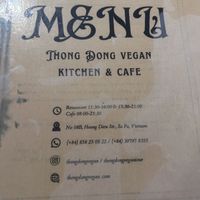   at Thong Dong Vegan Kitchen & Cafe in Lao Cai