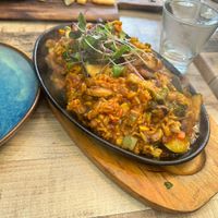 Vegan Paella  at Rosa Mexicano in Taylors Lakes