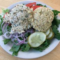 salad at Wild Oats Bakery and Cafe in Brunswick