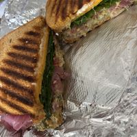 Chickpea of the sea   at Wild Oats Bakery and Cafe in Brunswick