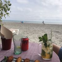 Croquetas de verdura   at La Vida Bonita Beach Club in Santa Pola