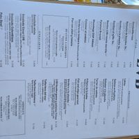 Carta at La Vida Bonita Beach Club in Santa Pola