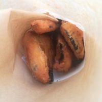 Melanzane in Pastella Fritte at Friggitoria Vomero in Naples
