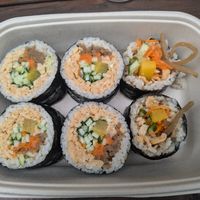 Tofu Gimbap at Suadang - 수아당 in Seoul