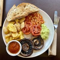 Vegan full Irish breakfast   at Canteen in Limerick