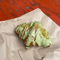 Pistachio croissant  at Lovely Rita's Bakehouse in Sheffield