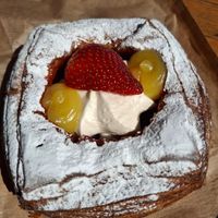 April 2026 - Strawberry lemon Danish at Lovely Rita's Bakehouse in Sheffield