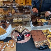 The stand at the market at Kegarmo in South East London