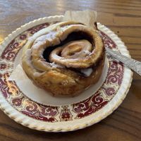 Cinnamon bun  at Next Door Baker by Kegarmo in South West London