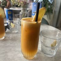Apple, carrot & ginger juice   at The Skinny Kitchen - Eivissa in Ibiza