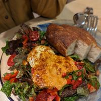 Salad at CHEESYLAZY in Jeju