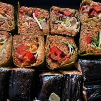 Vegan sushi   at Berlin Cigköfte Friedenau in Berlin