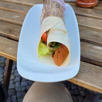 Veganer Wrap at Berlin Cigköfte Friedenau in Berlin