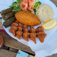 Veganer Teller at Berlin Cigköfte Friedenau in Berlin