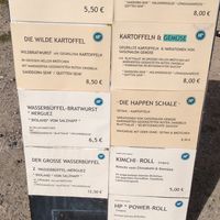 Menu (September 2025) at Happen Poel in Poel