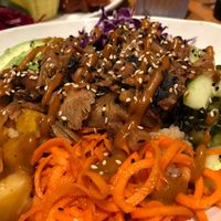 Korean BBQ Bulgogi Bowl   at Native Foods in Encinitas