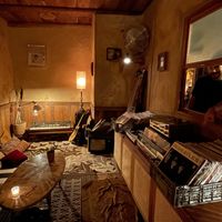 Vinyl room  at La Guarida in Tulum