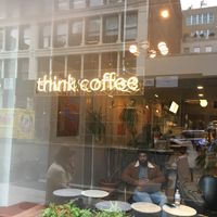 front at Think Coffee in New York City