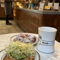   at Think Coffee in New York City