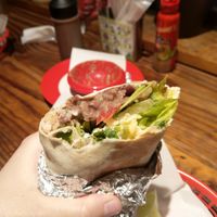 Vegetarian burrito at Qué Pasa - Downtown in Kyoto