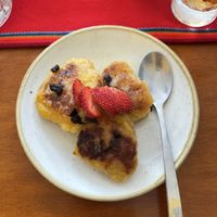 Plantain dessert😋  at Merida Santiago Hotel Boutique in Merida