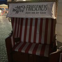 Beach chair  at Frieseneis Oldenburg in Oldenburg