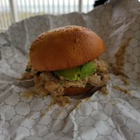 Buffalo chickpea sandwich with avocado at Cafe Reho in Rehoboth Beach