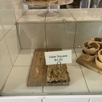 Vegan date square   at AMOKA Coffee and Bites in Vancouver