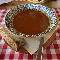 Divine tomato soup!   at Konoba Feral in Herceg Novi