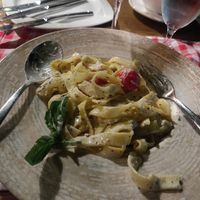 Truffle tagliatelle. 10/10. at Konoba Feral in Herceg Novi