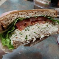 Vegan tuna sandwich at Lassens Deli and Juice Bar in Bakersfield