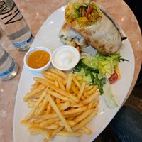 Oriental wrap at Cafe Extrablatt in Vreden