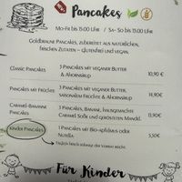 New: Vegan pancakes  at Elisa in Hamburg