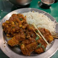 Mixed platter at Baby Jalebi in Barcelona