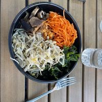 Mushroom Bibimbap  at Banyan Bar + Refuge in Boston
