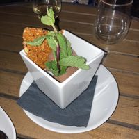 Chocolate mousse with brittle    at Banyan Bar + Refuge in Boston