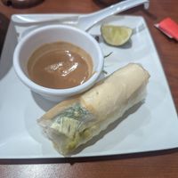 Vegan spring rolls, packed full of goodies at Special Pho in St Petersburg