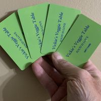 Gifted health to my non-vegan friend! ❤️ #Veganuary at Vickie's Veggie Table in Biddeford