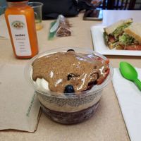 Build your own ACAI Bowl at Vickie's Veggie Table in Biddeford