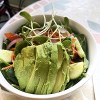 Small salad  at Vickie's Veggie Table in Biddeford