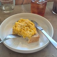 Best vegan tamago ever! at COYOTE in Kyoto