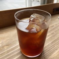 Medium roast iced coffee  at COYOTE in Kyoto