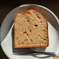 Plain banana bread at COYOTE in Kyoto