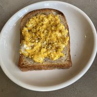 Vegan egg toast  at COYOTE in Kyoto