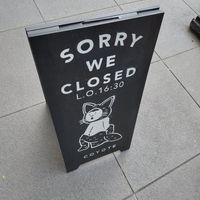 Last Orders are 4.30PM!! Open till 5.00PM at COYOTE in Kyoto