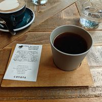 Drip coffee at COYOTE in Kyoto