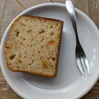 Citrus bread at COYOTE in Kyoto