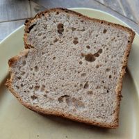 Banana bread at COYOTE in Kyoto